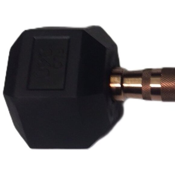 🛑 FLO 360 Rubber ➕🆒 WEIGHT Training 20LB DUMBELL Strength Fitness 💸BUY NOW‼️ - Picture 14 of 16